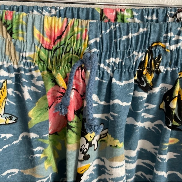 Mickey by Jerry Leigh shorts vintage 90’s size medium Disney ocean tropical - Picture 4 of 11